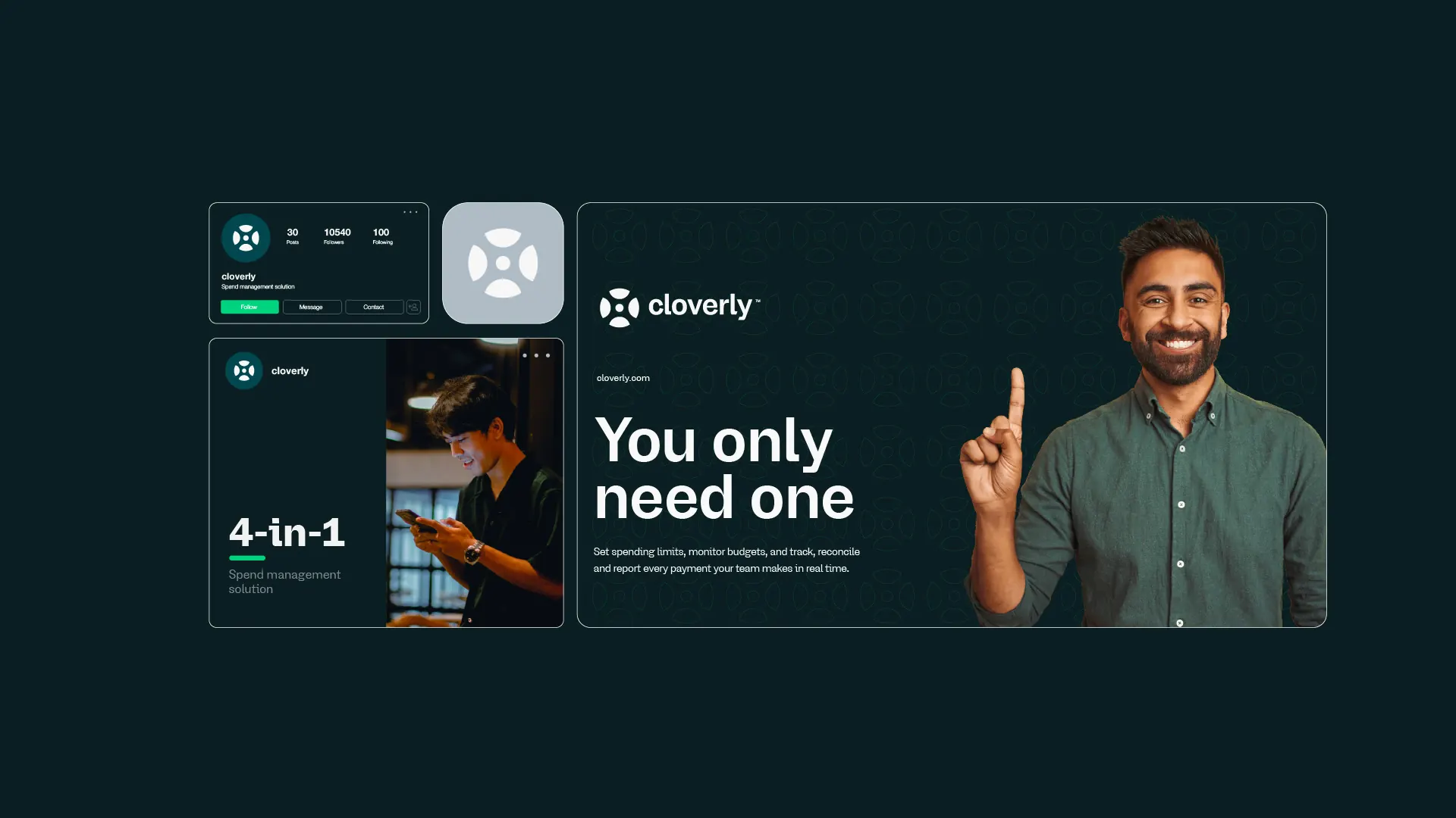 Product and campaign: “You only need one”.