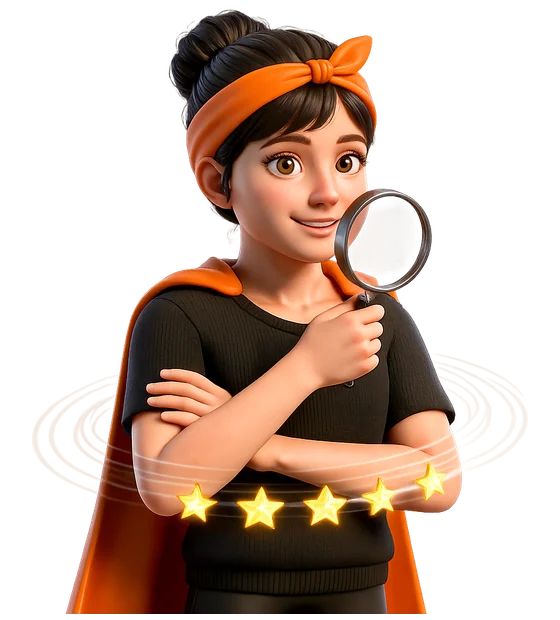 Review Analyser mascot